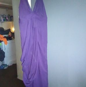 purple prom dress